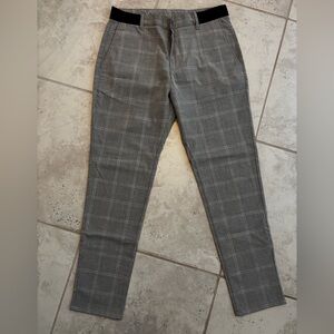 Men’s Zara Gray Plaid Pants